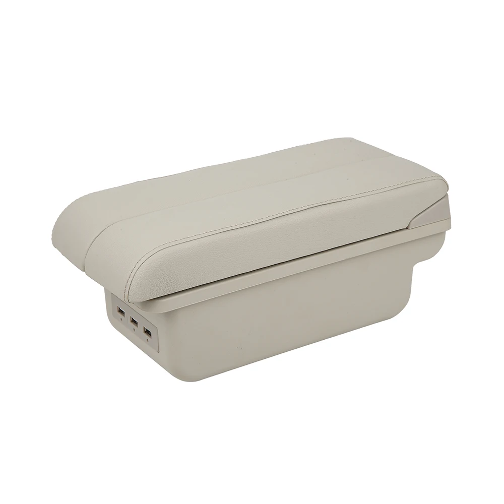 product auto 3 usb armrest box car central storage cup holder ashtray  accessories refit-7