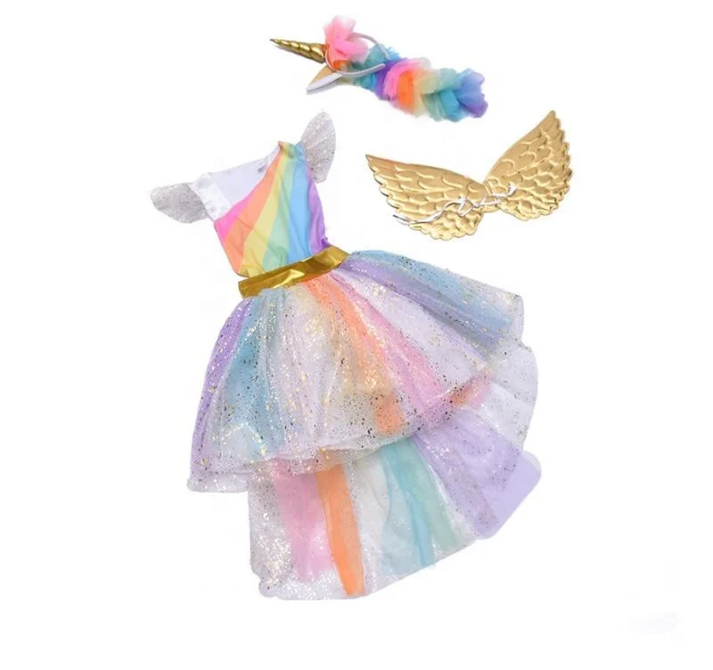 unicorn glitter dress