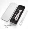 Silver Bevel mouth with metal file Box packing