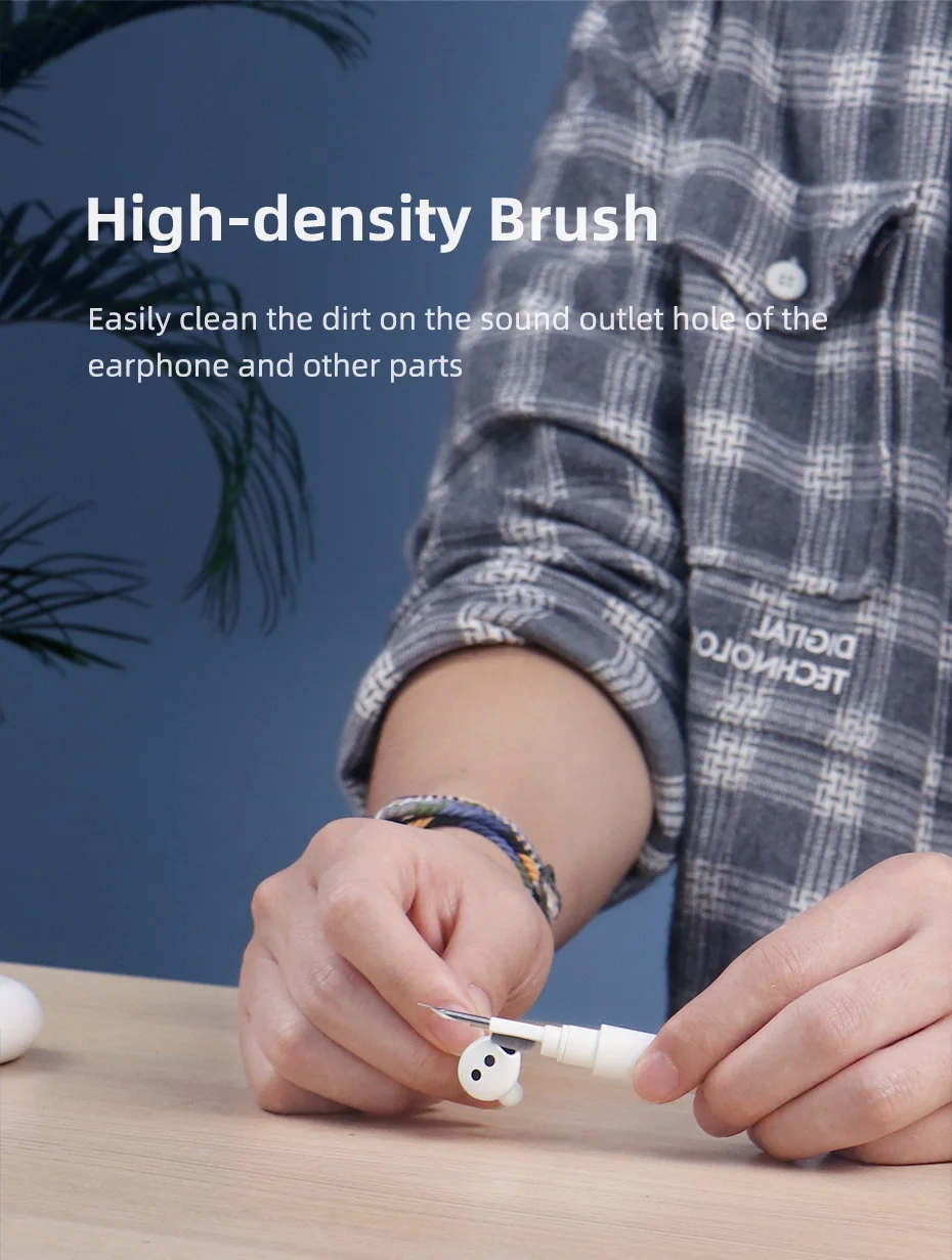 Portable Bluetooth Cleaner Kit For Airpods Pro 1 2 Earbuds Wireless