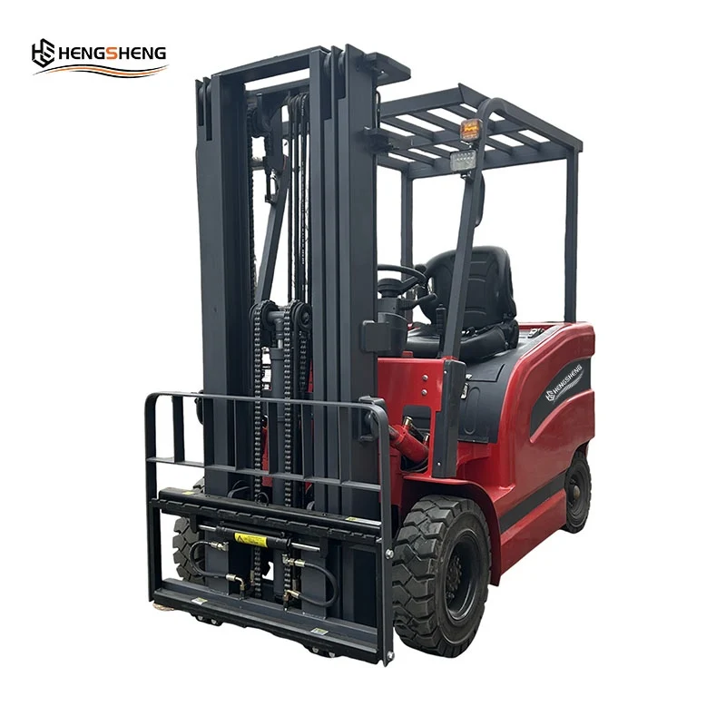 Electric-Powered EPA/CE/EU HS25-E Electric Forklift 2.5ton Load with 10 Batteries Compact Forklift Port Logistics Free Shipping