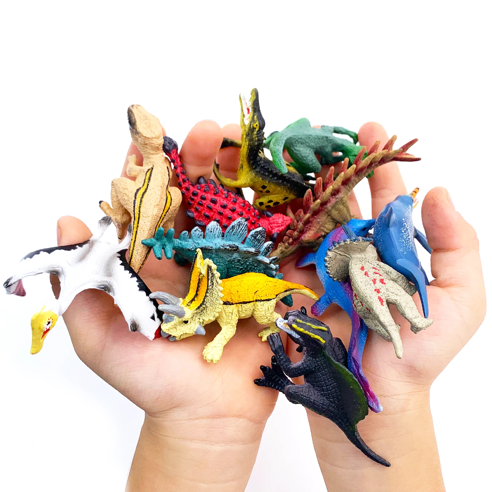 Dinosaur Toys Realistic Dino Action Figures (12pcs Set)