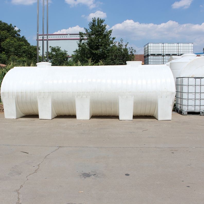 Пищевой объем 10,0 T, 5 ножек, горизонтальный пластиковый резервуар для воды