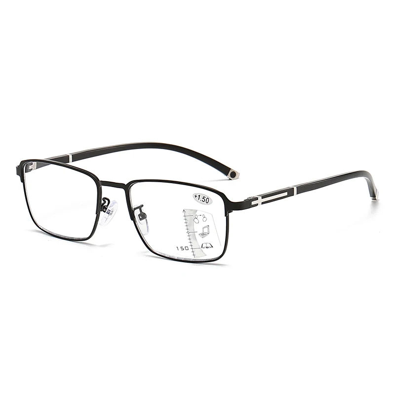 Trendy Designer Photochromic Progressive Lenses Reading Glasses