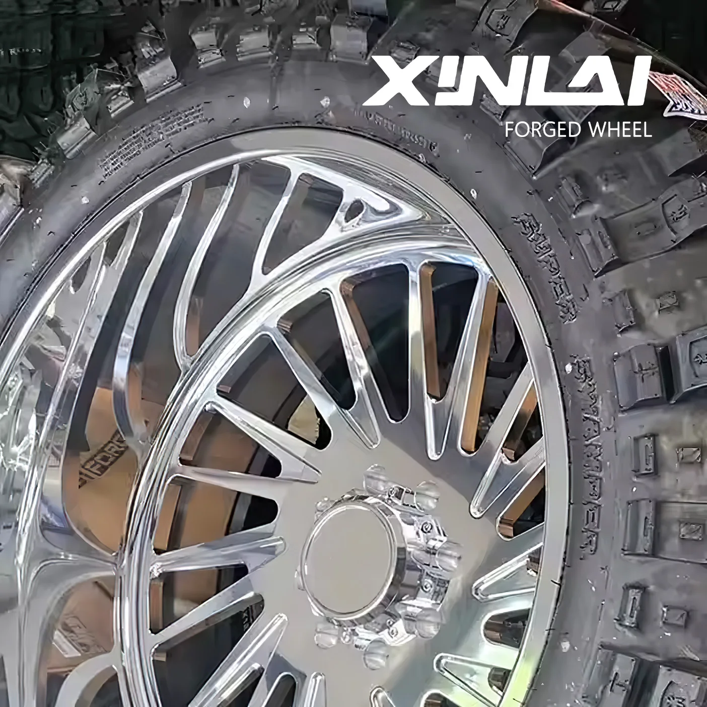 BJXL Car Rims Off-road 17-26 Inch 5x127 5x139.7 6x135 Chrome Deep Concave Alloy Forged Wheels for Ford F150 GMC Pickup Wheel - Image 5