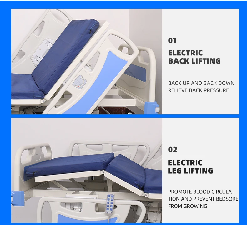 Queen Size Electric 5 Functions Hill Rom 405 Electric Hospital Bed for Sale