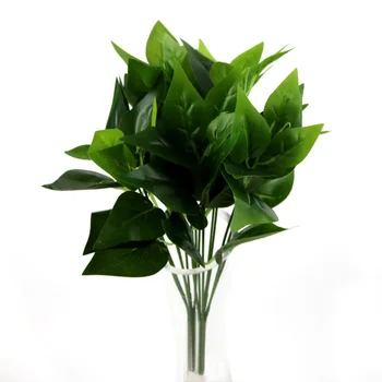 Factory wholesale new arrival online advanced new design green plantas plants artificial leaves