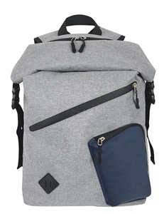 Laptop Backpack for Women Men - Bookbag with Computer Compartment - Lightweight Book Bag - for Travel, Work - Grey