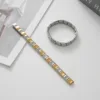 Gold and silver strap bd-287