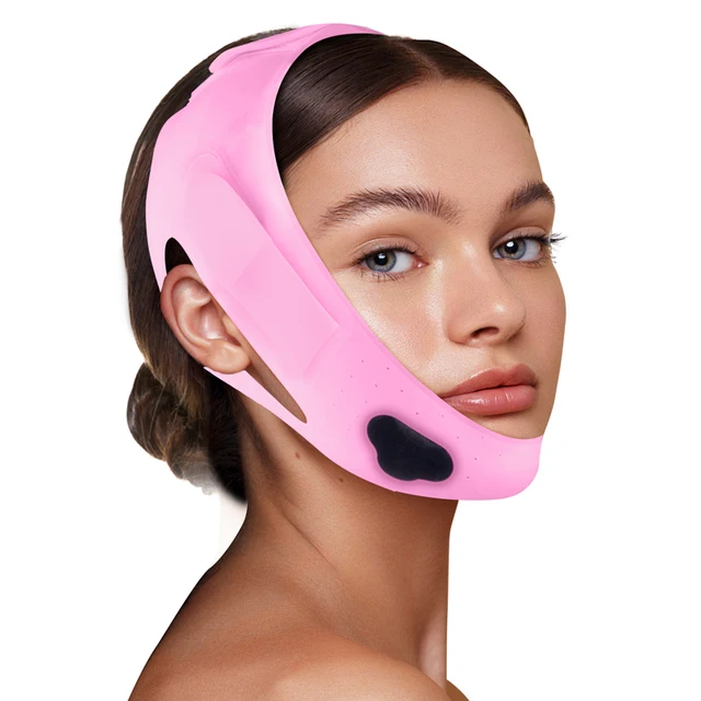 New Product Portable Personal V Shape Chin Facial beauty tool Face Shaper Silicone Face Slimming Bandage