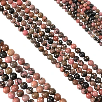 Limitless inspiration Glorious Ethereal Shimmering Round Beads 4 6 8 10 12mm Loose Beads Rhodochrosite For Celebration event