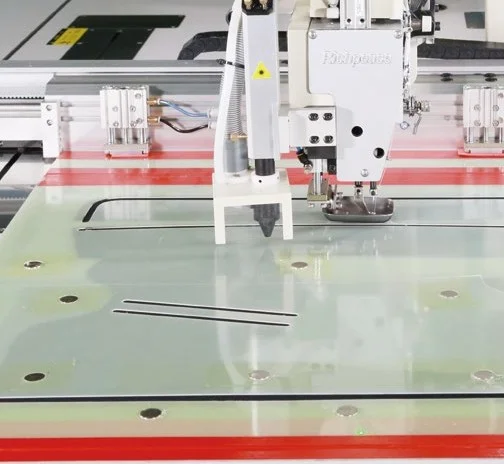 Richpeace Automatic Template Pattern Sewing Machine for Garment Furniture and Hometextil