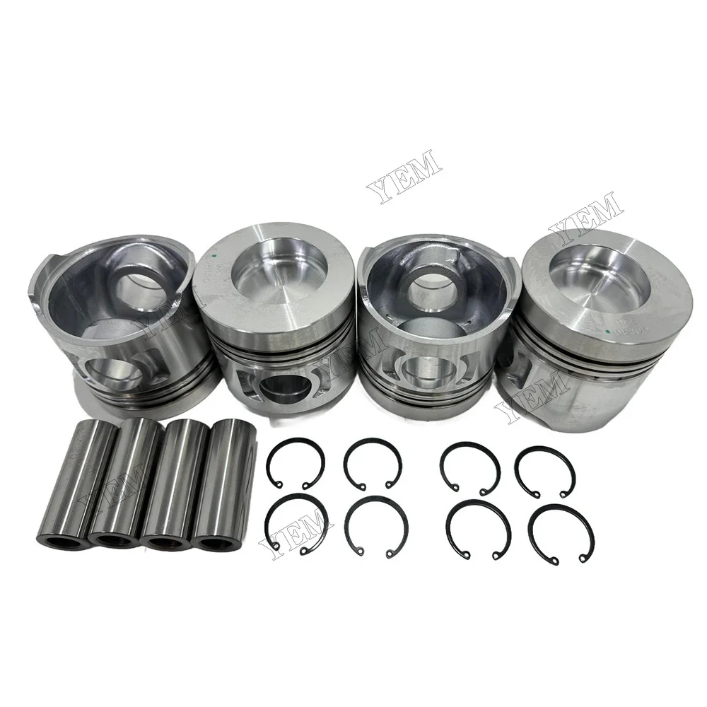 S4K S4KT 3064 Piston With Rings Liner Set for Mitsubishi CAT E120B E312 E320 4