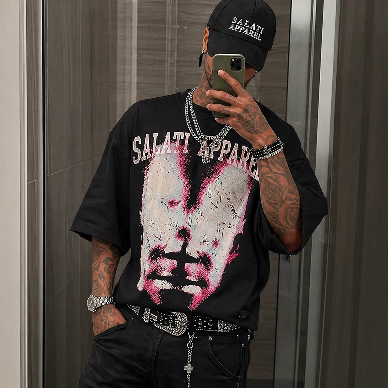 Custom Oversized Distressed Streetwear Cut Off Crop T-Shirt Manufacturer Vintage Tees Heavyweight Boxy Cropped T Shirt for Men gallery 7