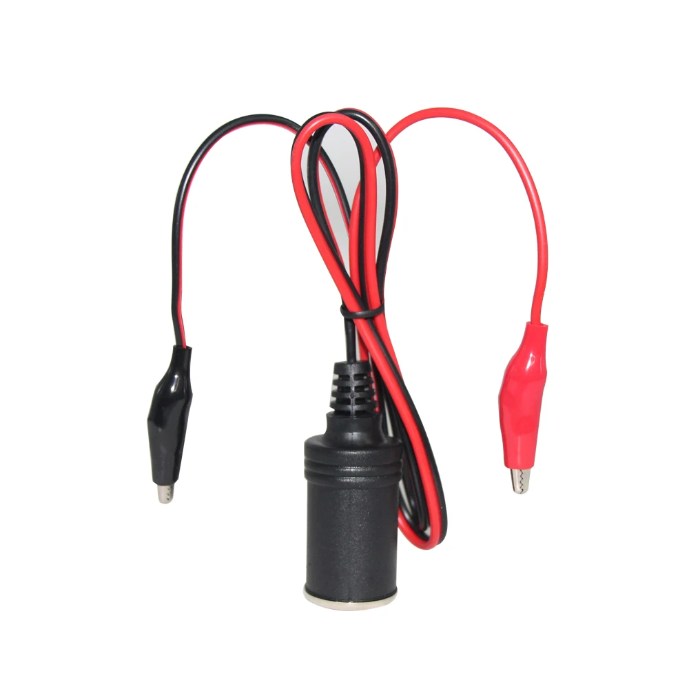 Кабель питания 12 В/24 В удлинитель с зажимом типа «крокодил» адаптер «мама» автомобильный прикуриватель