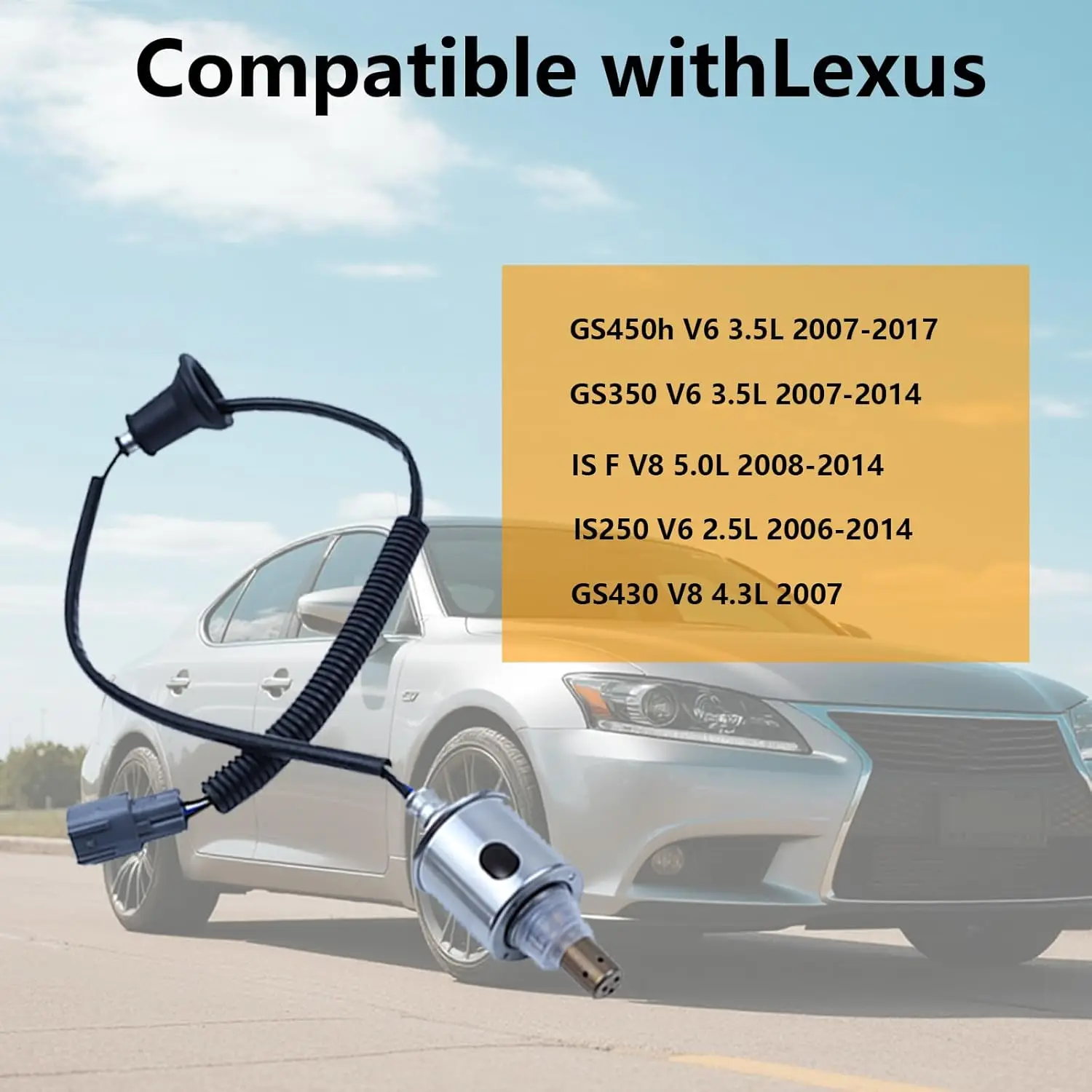 Hanzhuang Oxygen Sensor 89465-30740 for Toyota Lexus