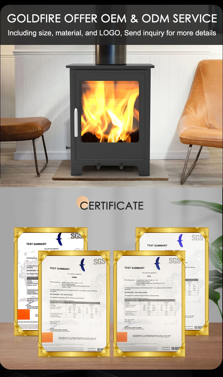 Stufa A Legna Indoor Use Wood Heater Woodburning Stove Room Wood
