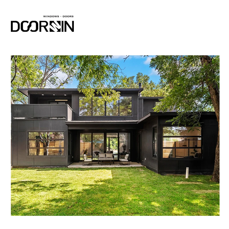 Doorwin Residential Dallas Project Heavy Duty Soundproof Aluminum Glass Sliding Doors Patio