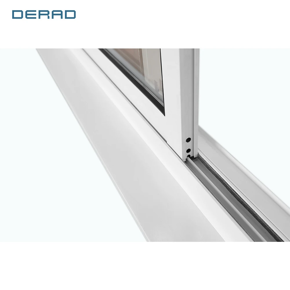 Standard customized sizes sliding window for interior balcony windows with triple double glazing Argon filled glass manufacture