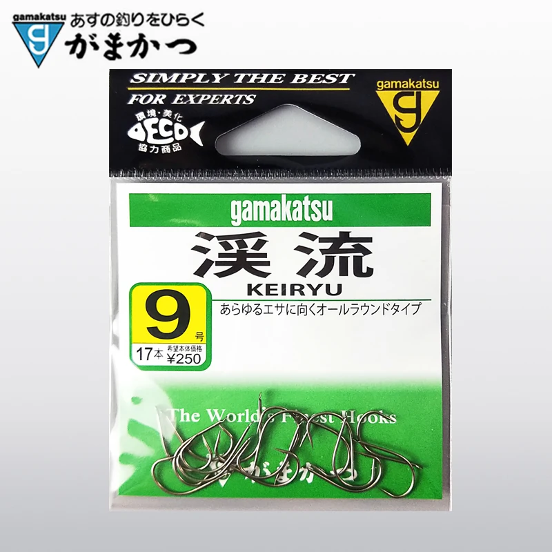 Различные размеры, прямые изогнутые рыболовные крючки Gamakastu, крючки с бородкой из высокоуглеродистой стали, японская Рыболовная Снасть