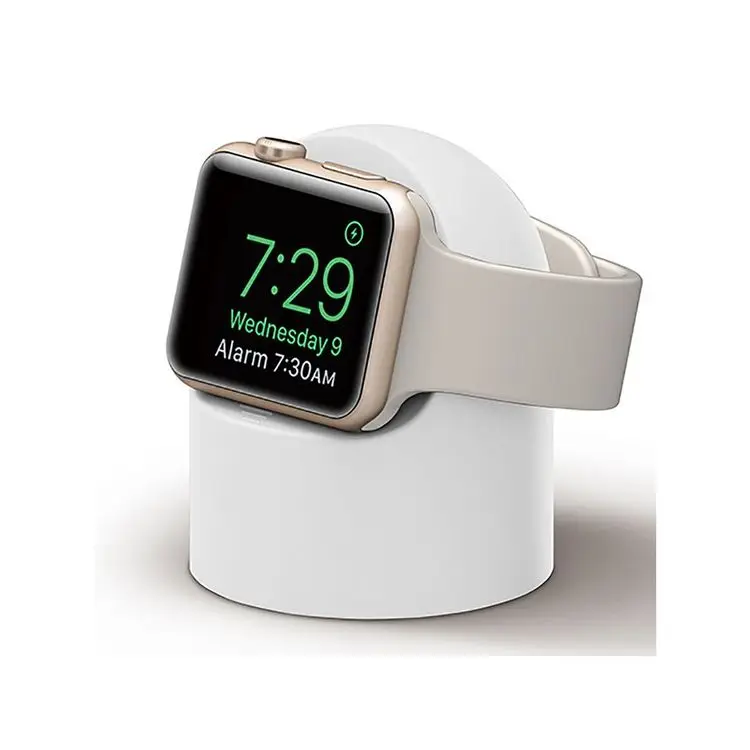 Crested-soporte De Cargador Para Apple Watch 1/2/3/4,Correa De Iwatch De  42mm,38mm,44mm,40mm,Soporte De Cargador De Silicona - Buy Soporte Cargador  Para Apple Watch,De Silicona Cargador De Accesorios De,De Silicona Titular  Product on Alibaba.com