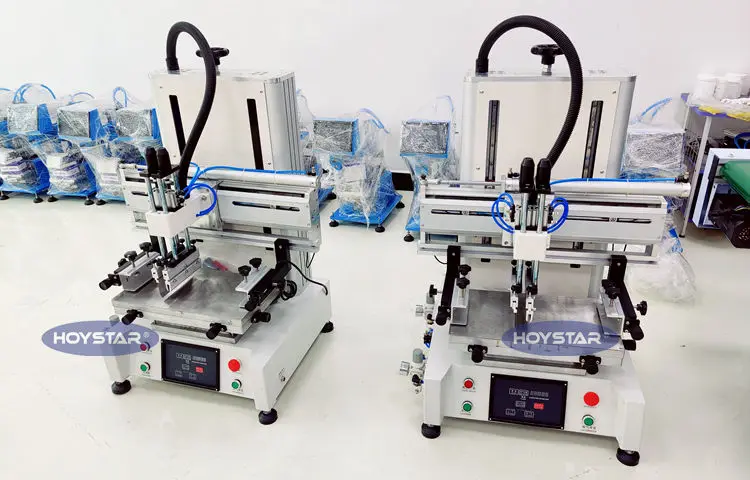 Small Vacuum Screen Printing Machine For Pvc Label Sheet Flat Screen ...