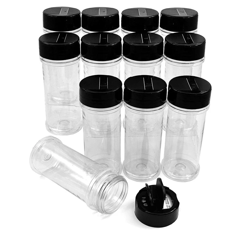 8Oz Spice Jar with Shaker Lids,Empty Spice Jars Bottles Seasoning  Containers 
