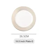 10 inch Plate-D