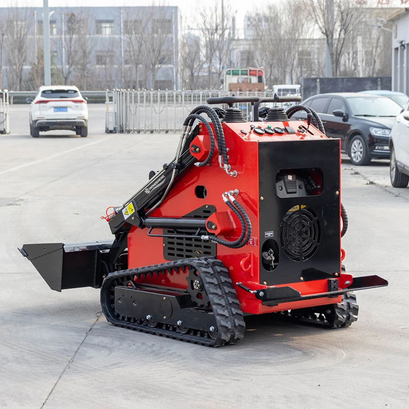 HS-380T Track Skid Steer Loader 890kg Operating Weight 0.15m³ Bucket 16KW/17KW KOOP/BAILITONG Optional EPA/CE Available