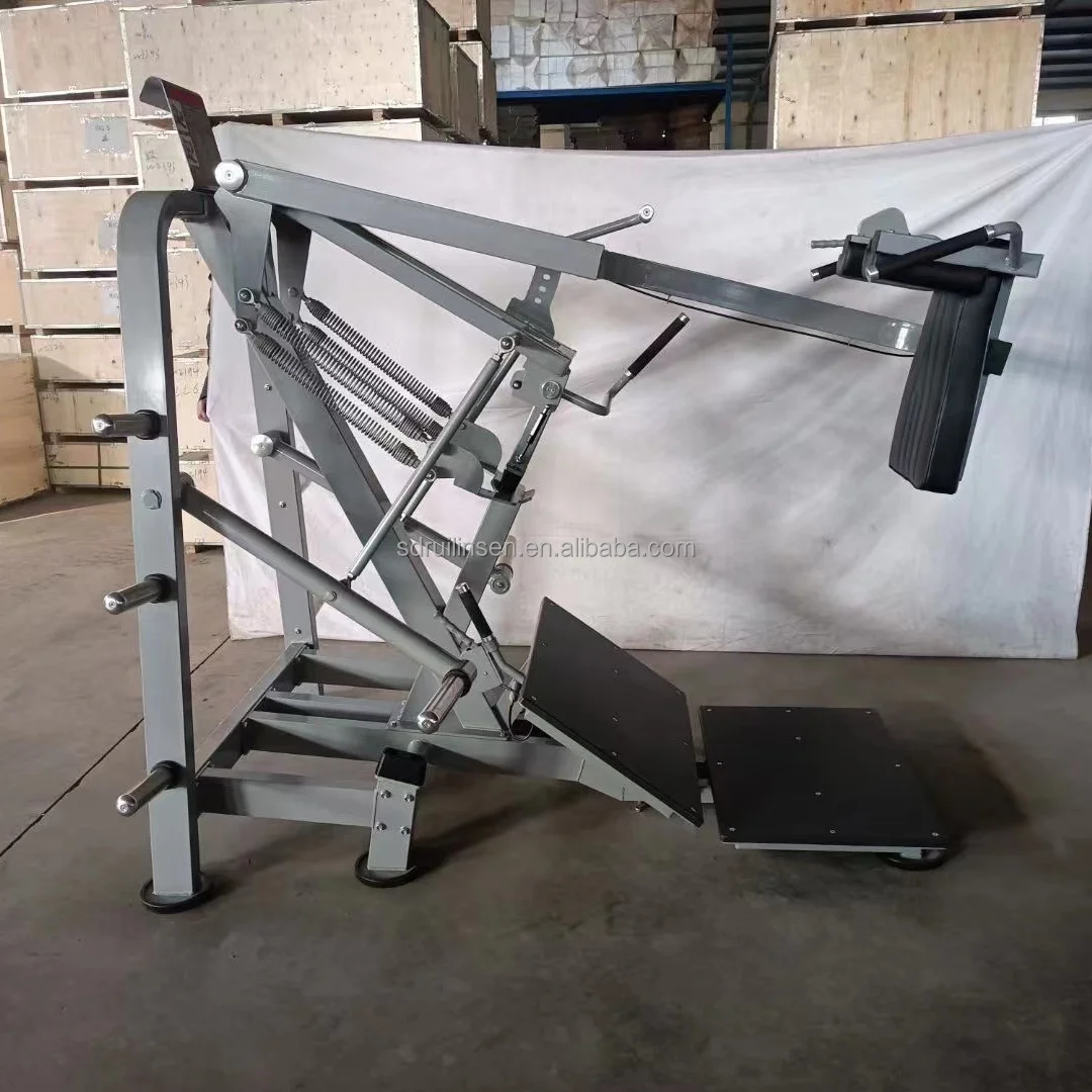 Pendulum Squat Machine Plate Loaded Shark Squat Power Squat Workout Leg Exercise Pro Pendulum Squat Machine