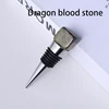 Silver Dragon Blood Stone