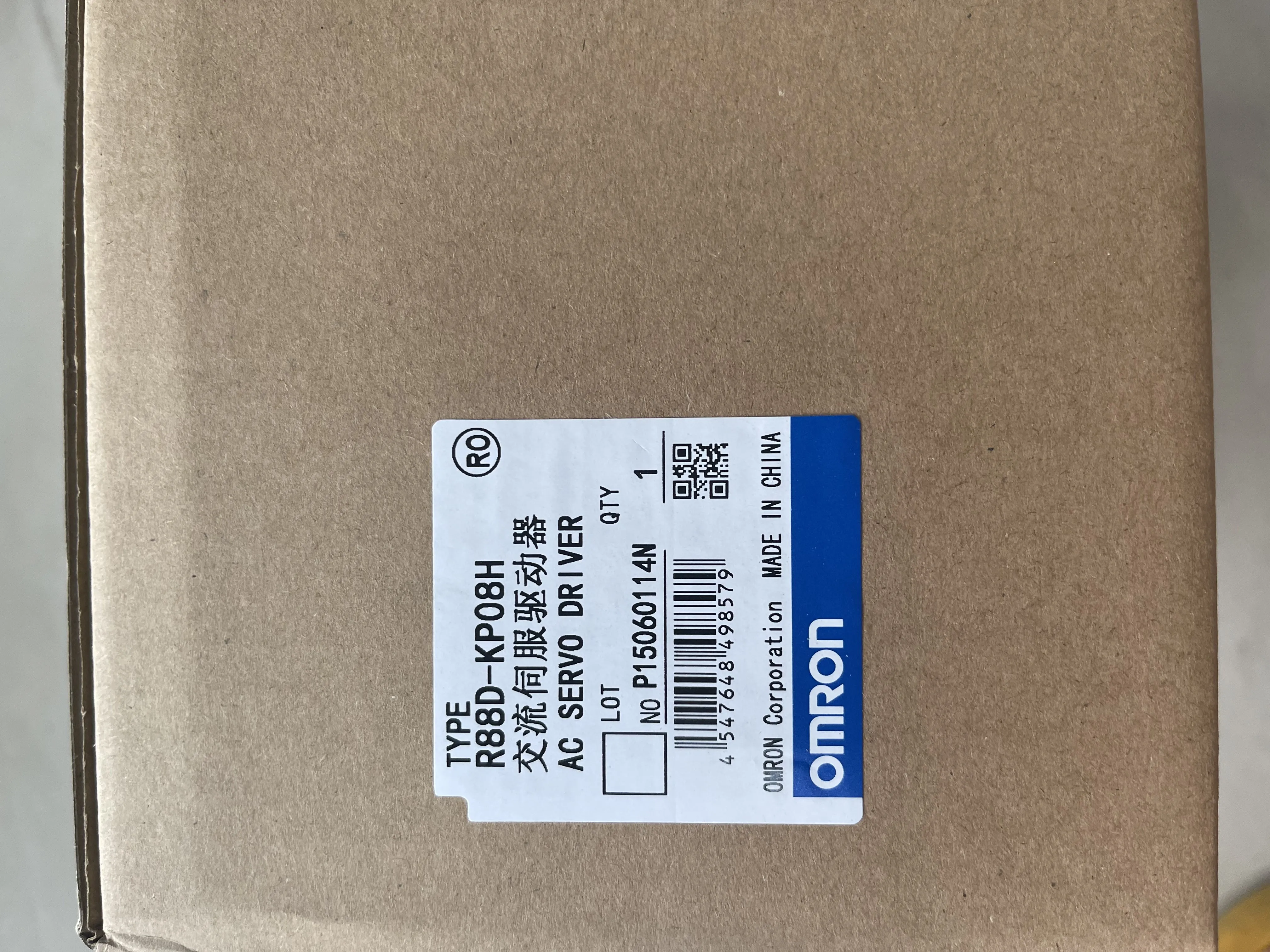 Omron AC Servo Driver R88D-KP08H Omron AC Servo Driver R88D-KP08H
