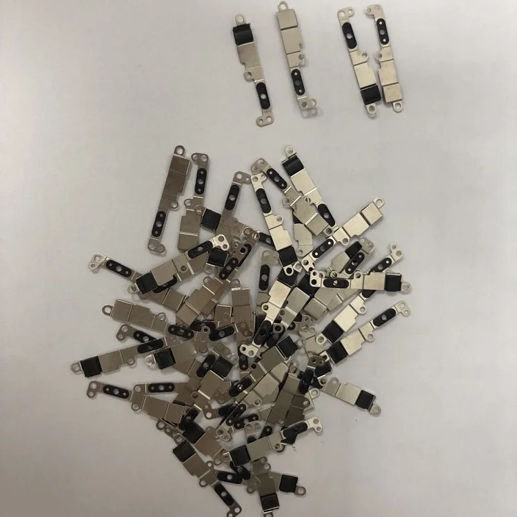 100 шт кнопка домой гибкий металлический кронштейн крышка для iPhone 8, 7, 6S, 6 Plus 5se SE 2020 5S 5C 5 зажимом фиксирующее устройство держать + Screwer