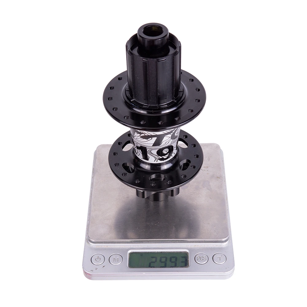 ZTTO MTB cırcır 54T disk fren Hub 32 H 32 delik Thru aks Quick