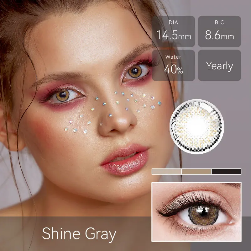 DSC Promotion Soft Contact Lens Big Eye Cosmetic Wholesale for Fashion Eyes Color Contact Lenses