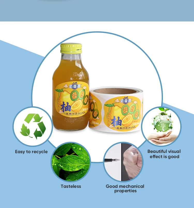 Custom Vinyl Transparent Sticker Water Bottle Labels Factory - Buy