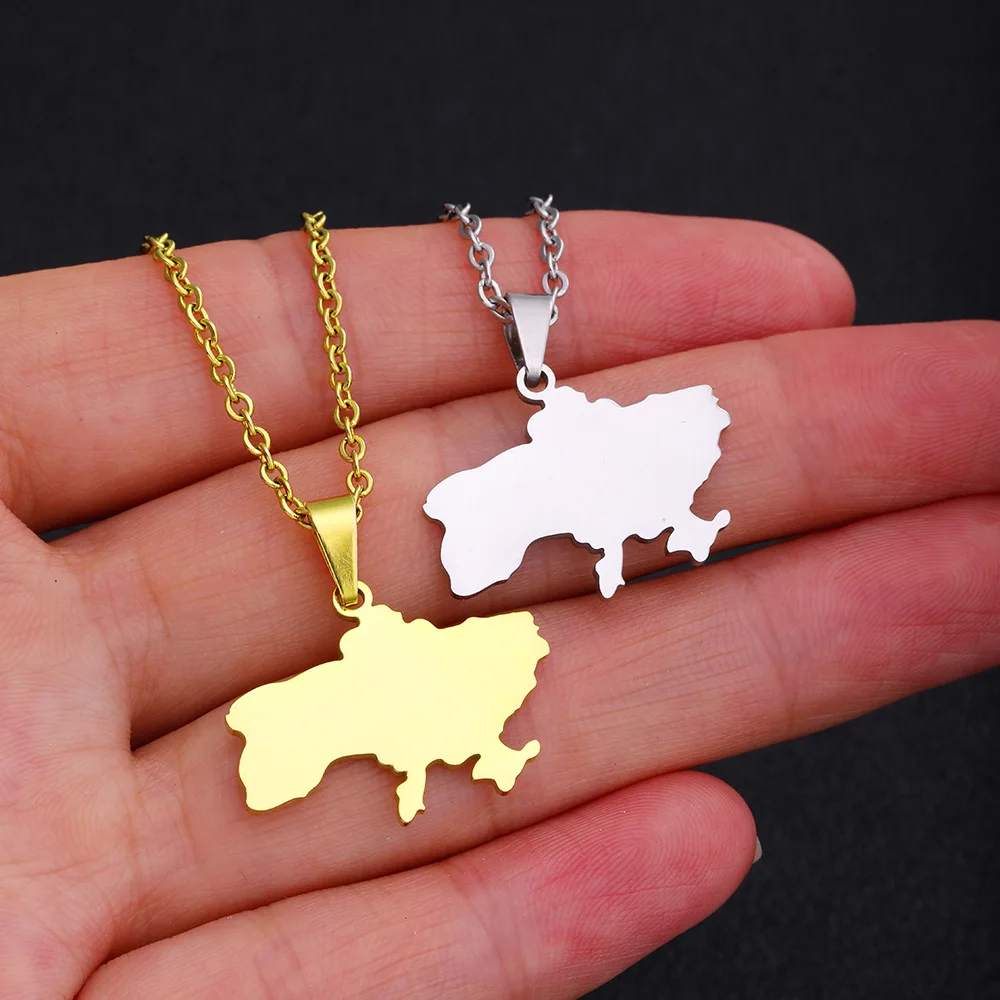 Map Necklace