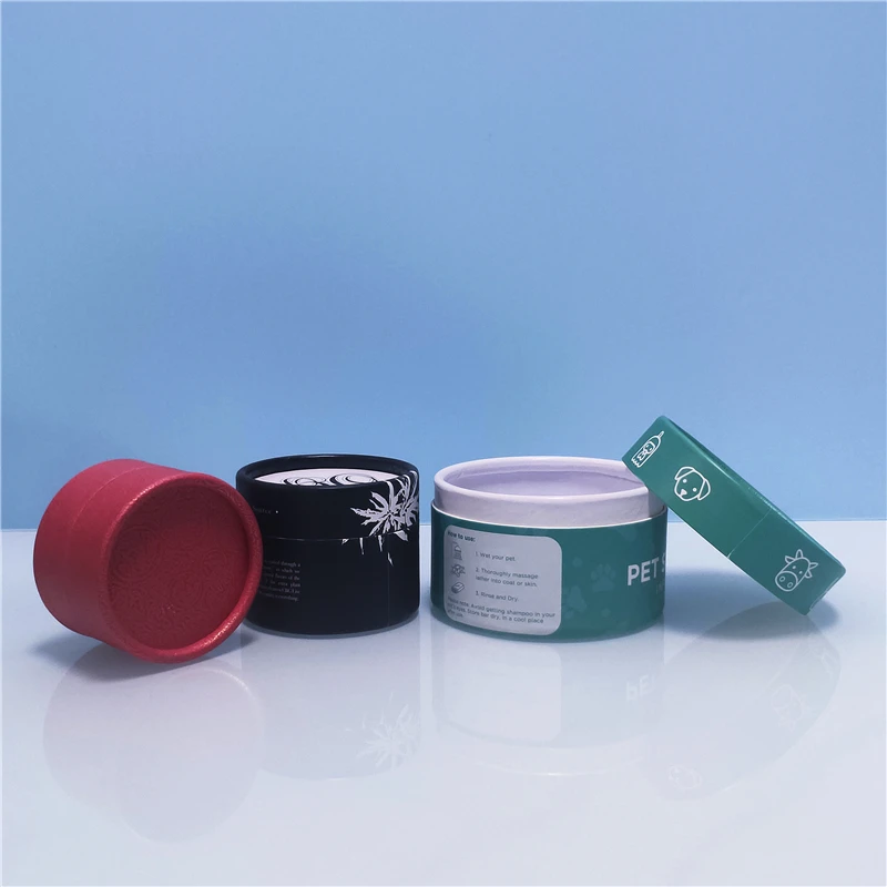 Packaging Tube for Cosmetic Soap Container Kraft Paper Luxury Cardboard PAPER Tube Custom Beauty Packaging Round JZPACKING