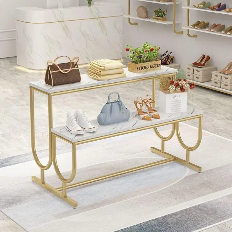 New Modern Factory Vertical Multi-layer Metal Sample Display Rack Handbags, Hats, Shoes, Flower Display Racks