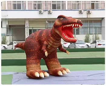 High Quality Giant standing inflatable dinosaur tyrannosaurus rex for advertising decoration