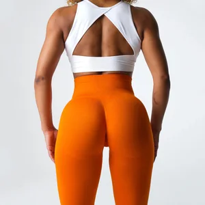 High-waisted Tight Yoga Pants Training Wear Fitness Sports Gym Leggings for Women