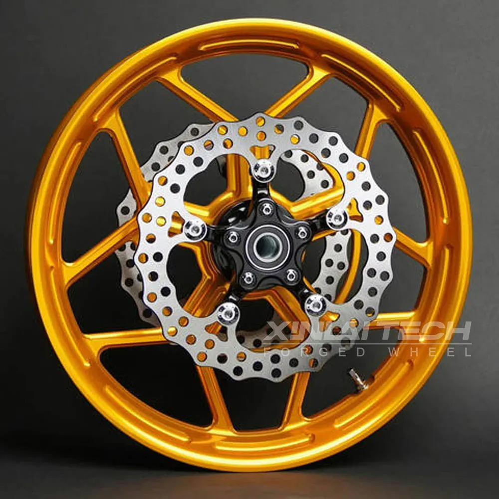 XL Custom Forged Motorcycle Wheel Aluminum Alloy Motorcycle Rims High Quality Motorcycle Parts Red for harley Davidson Wheels - Image 6
