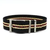 Black beige red