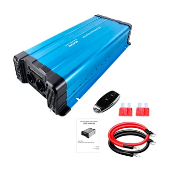 4000W Inverters Pure Sine Wave Power Inverter 4KW Volts Converters 24 Volt Dc to Ac 120 V/230v