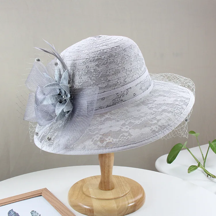 Jiakijiayi Wholesale Hign Quality Summer Hat Men Fedora Fashion Show Hat Women