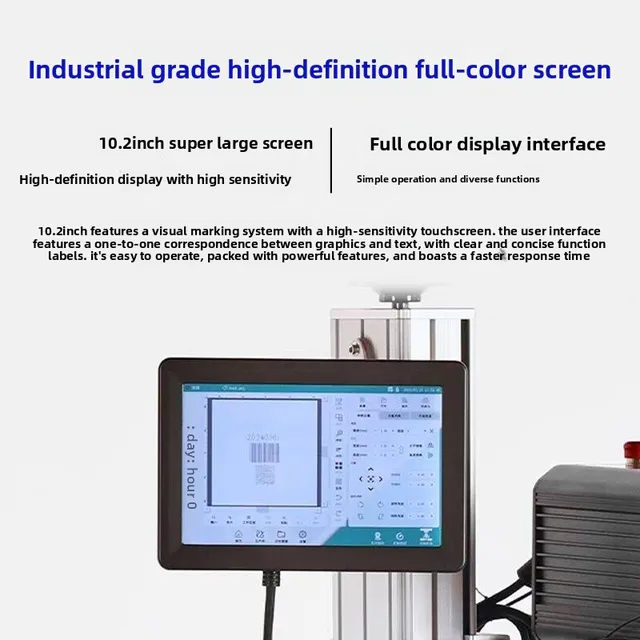 Fully Automatic Coding Machine Flying Laser Marking Machine Production Line Labeling Machine Manufacturer China No Warranty 2