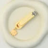 Thé au lait couleur, embouchure plate, en vrac.