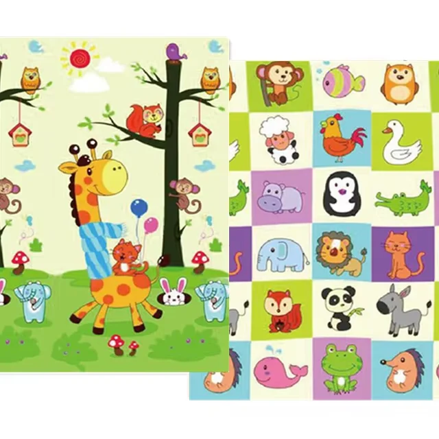 baby crawling play mat printed film soft designer memory foam tatami rug kids children baby crawling play mat