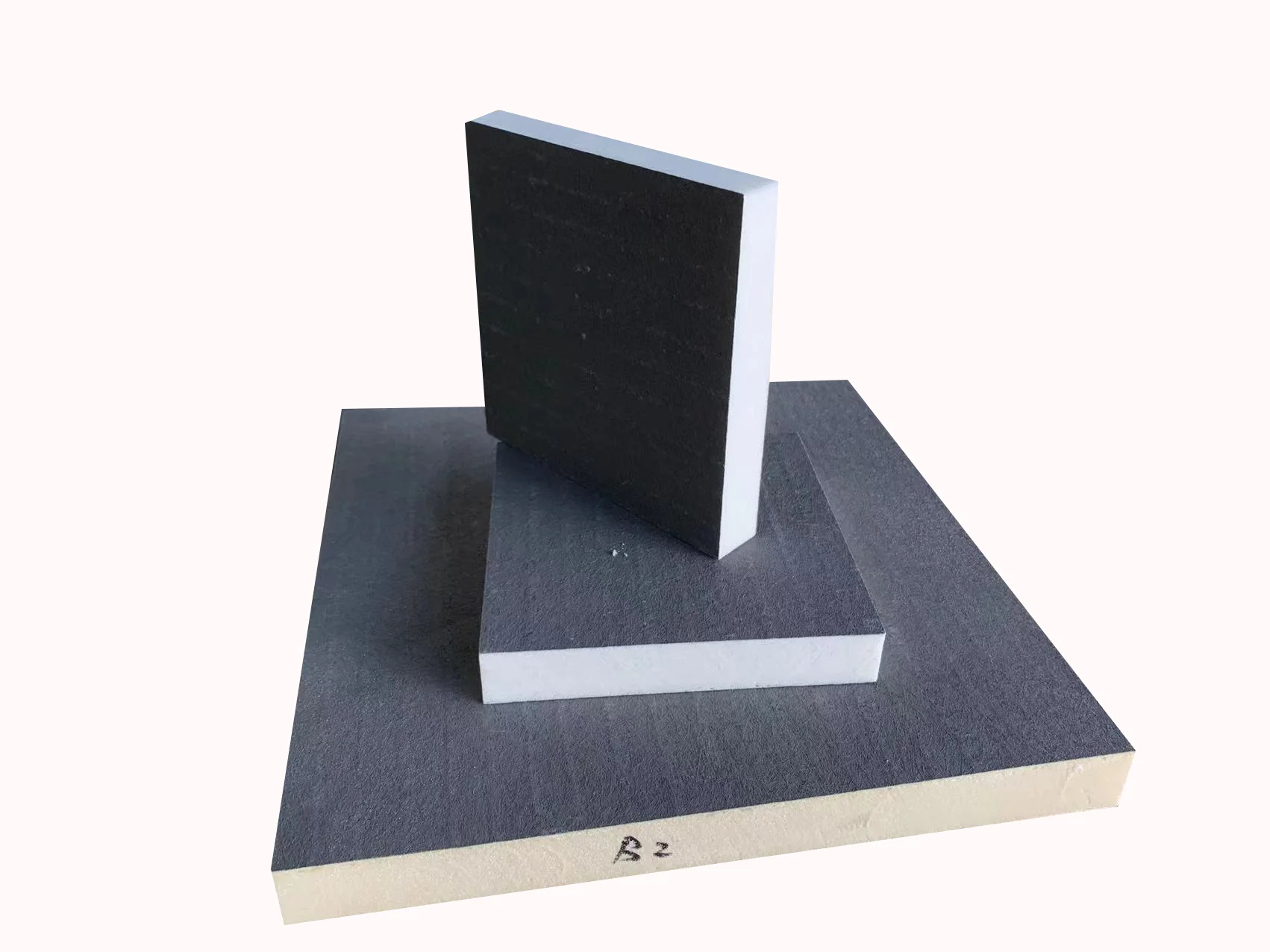 Closed Cell High Density Rigid Polyurethane Insulation Rubber Foam Board/Sheet Fireproof PIR Core Wall Building Applications