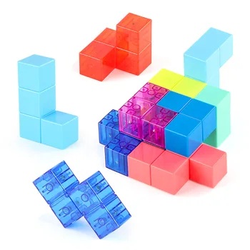 Hot Selling 3D Infinity Geometry Magic Cube Toy Children's Brain Training Shape Shifting Box with Magnets Sets Included